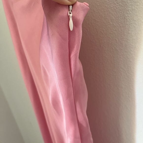 RALPH LAUREN 100% Silk Pink Dress - Picture 6 of 10
